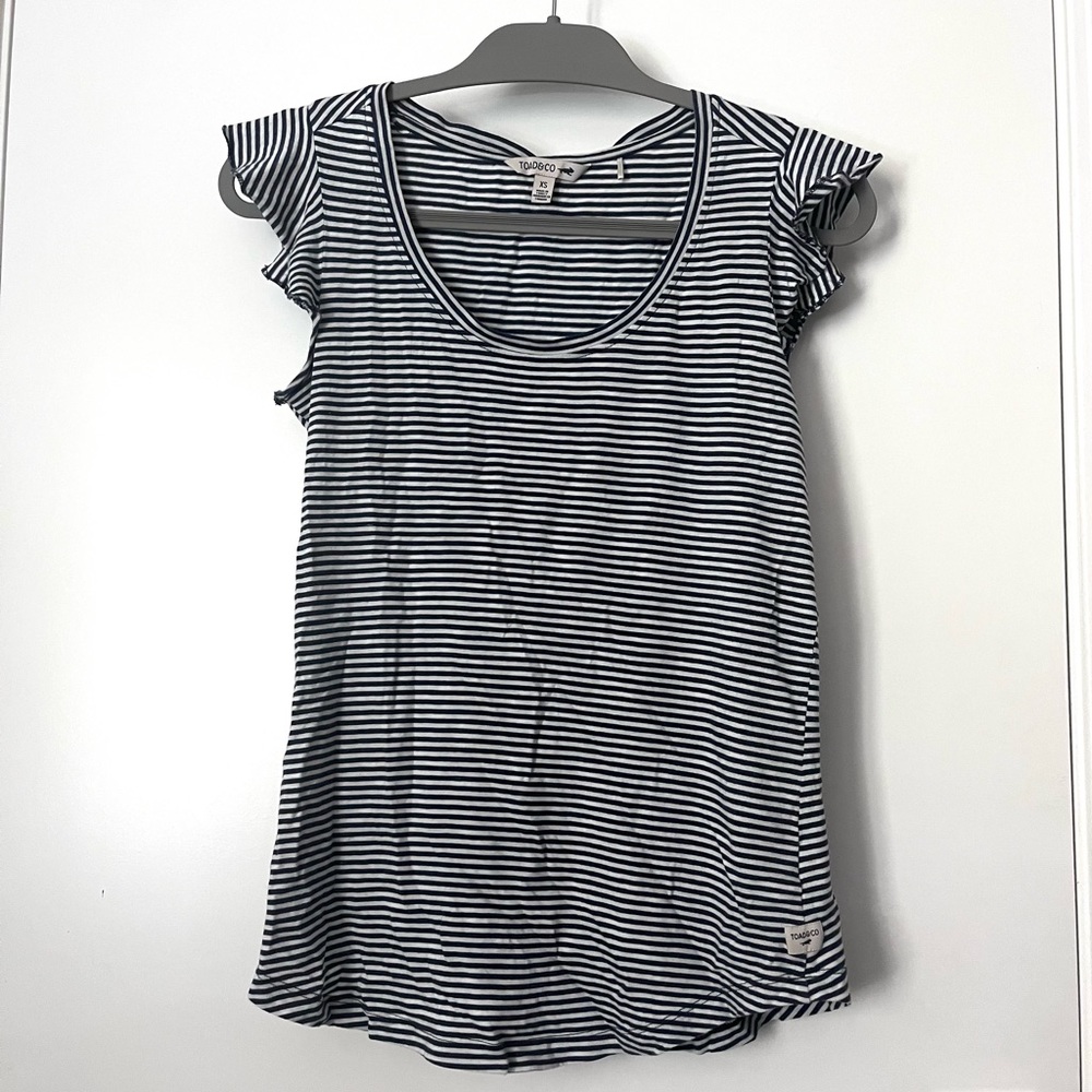 Toad&Co Rufflita Tee